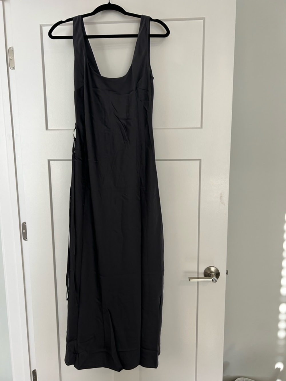 NWT Slate Gray Sleeveless Maxi Dress